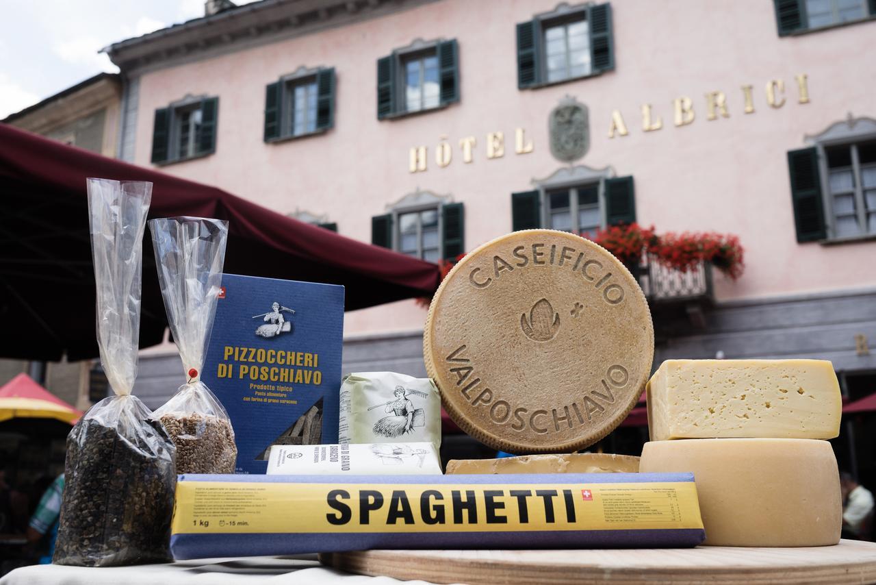 Historic Hotel Albrici Poschiavo Eksteriør billede